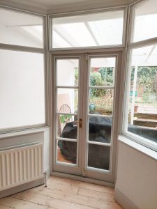 secondary glazing ground floor bay window and kitchen door area 4