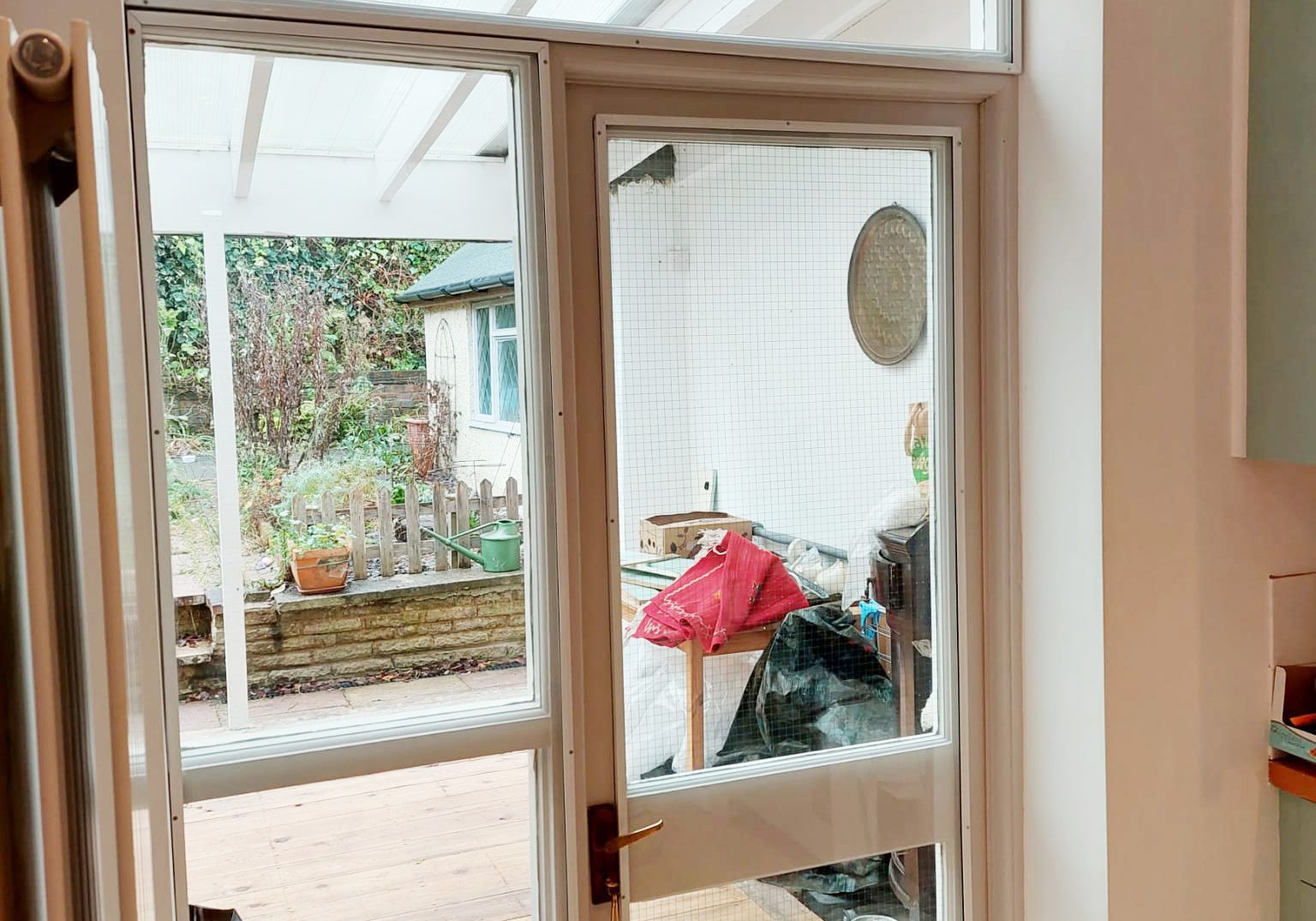 secondary glazing ground floor bay window and kitchen door area 7